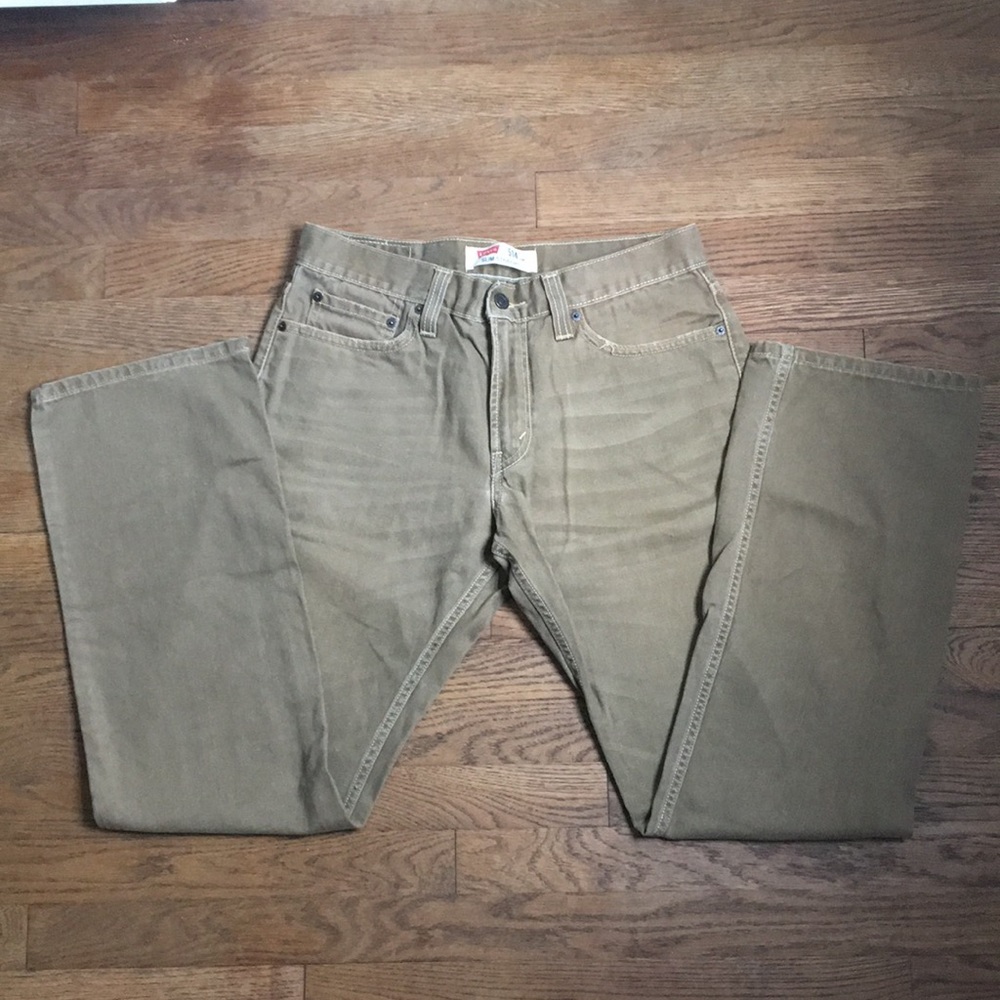 Levi’s Taupe 514 Jeans Mens Size 32 x 32